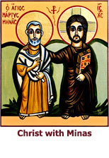 Christ-with-St-Minas-icon